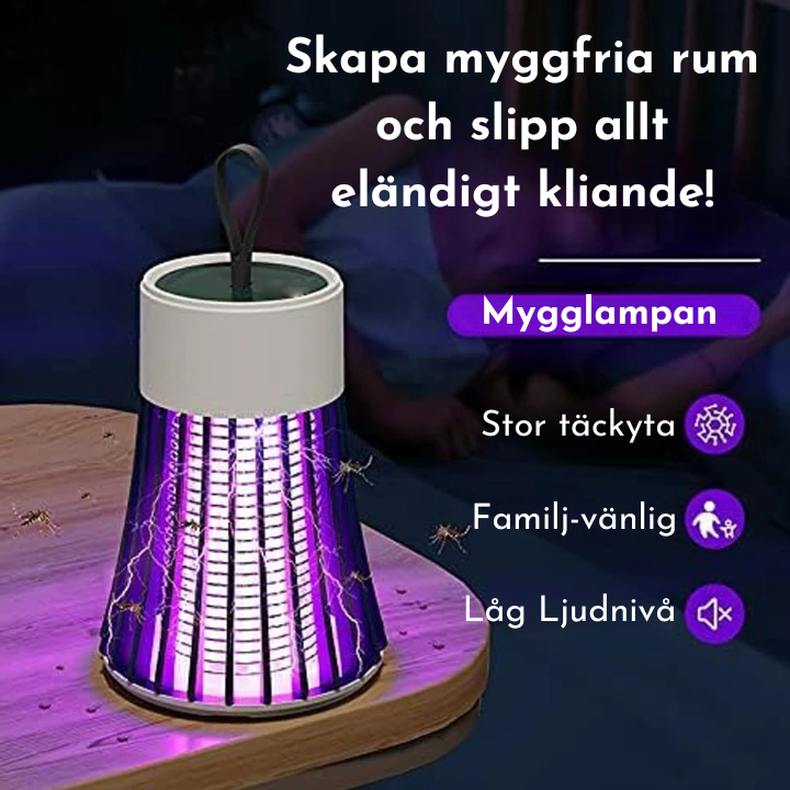 Mygglampa - För en myggfri sommar!