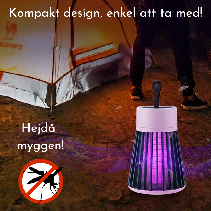 Mygglampa - För en myggfri sommar!